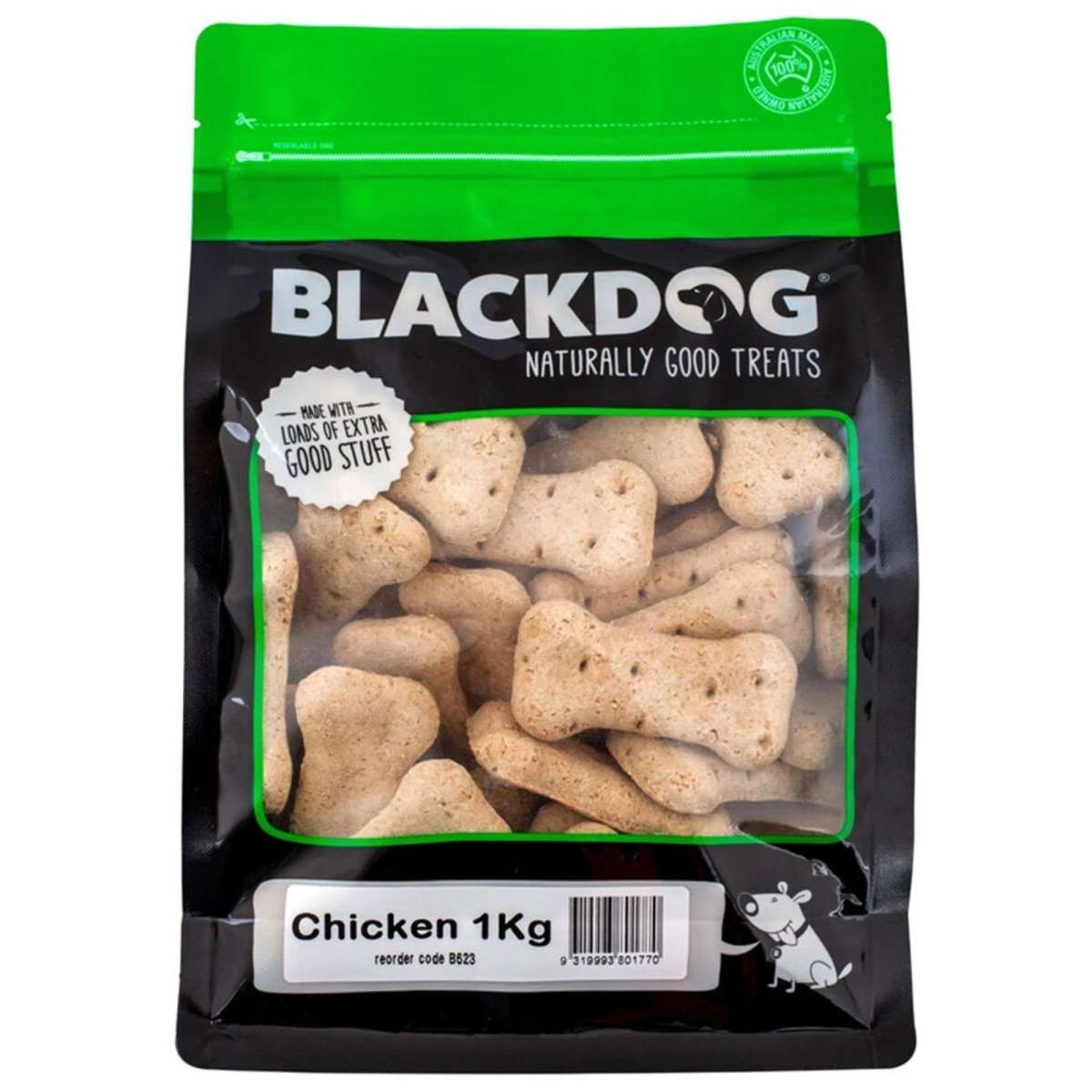 Black Dog – Oven Baked Biscuits – 1kg