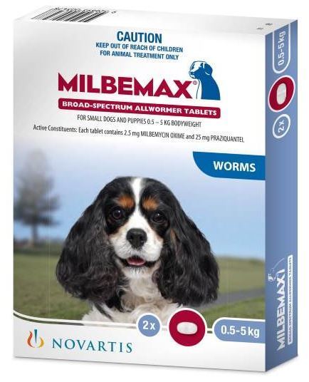 Milbemax All-Wormer for Puppies and Small Dogs Up to 5kg