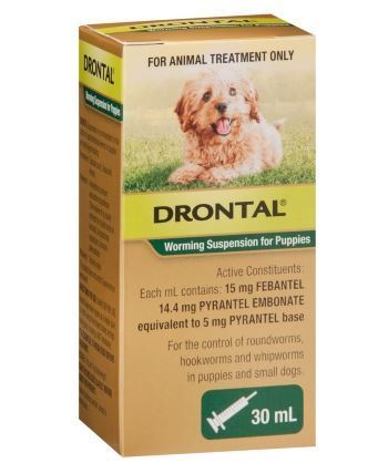 Drontal Suspension Syrup for Puppies - 30ml