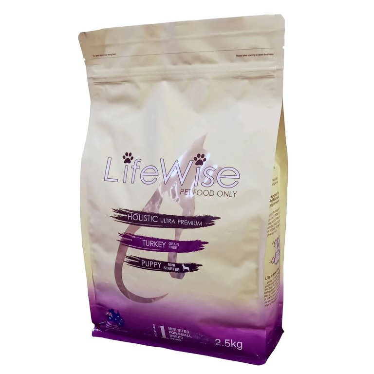 LifeWise – Puppy Stage 1 – Grain Free – Turkey & Vegetables – Mini Starter
