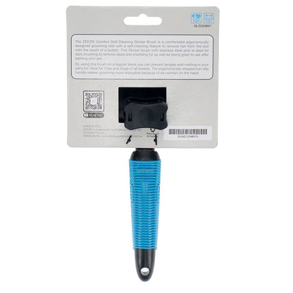 ZeeZ – Comfort – Self-Cleaning Slicker Brush