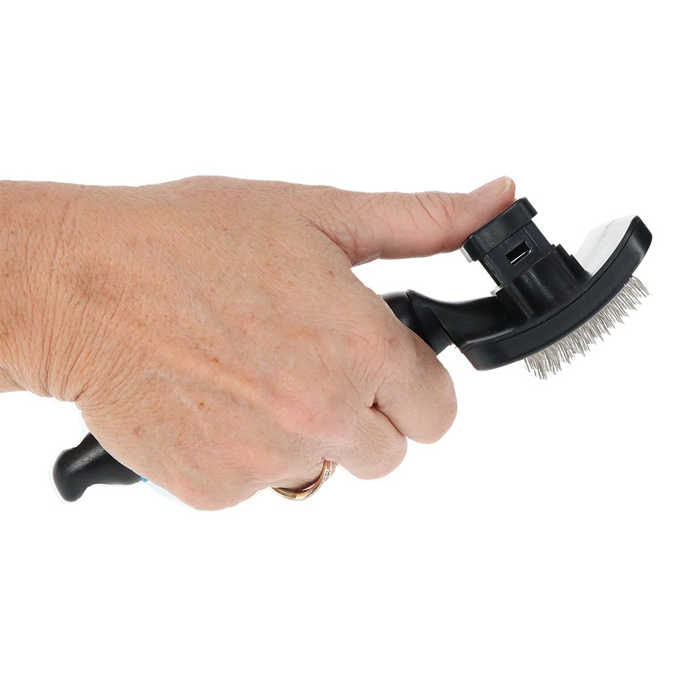 ZeeZ – Comfort – Self-Cleaning Slicker Brush