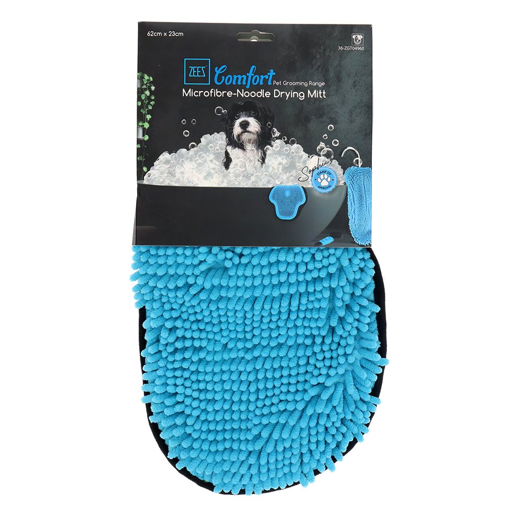 ZeeZ – Comfort – Microfibre-Noodle Drying Mitt