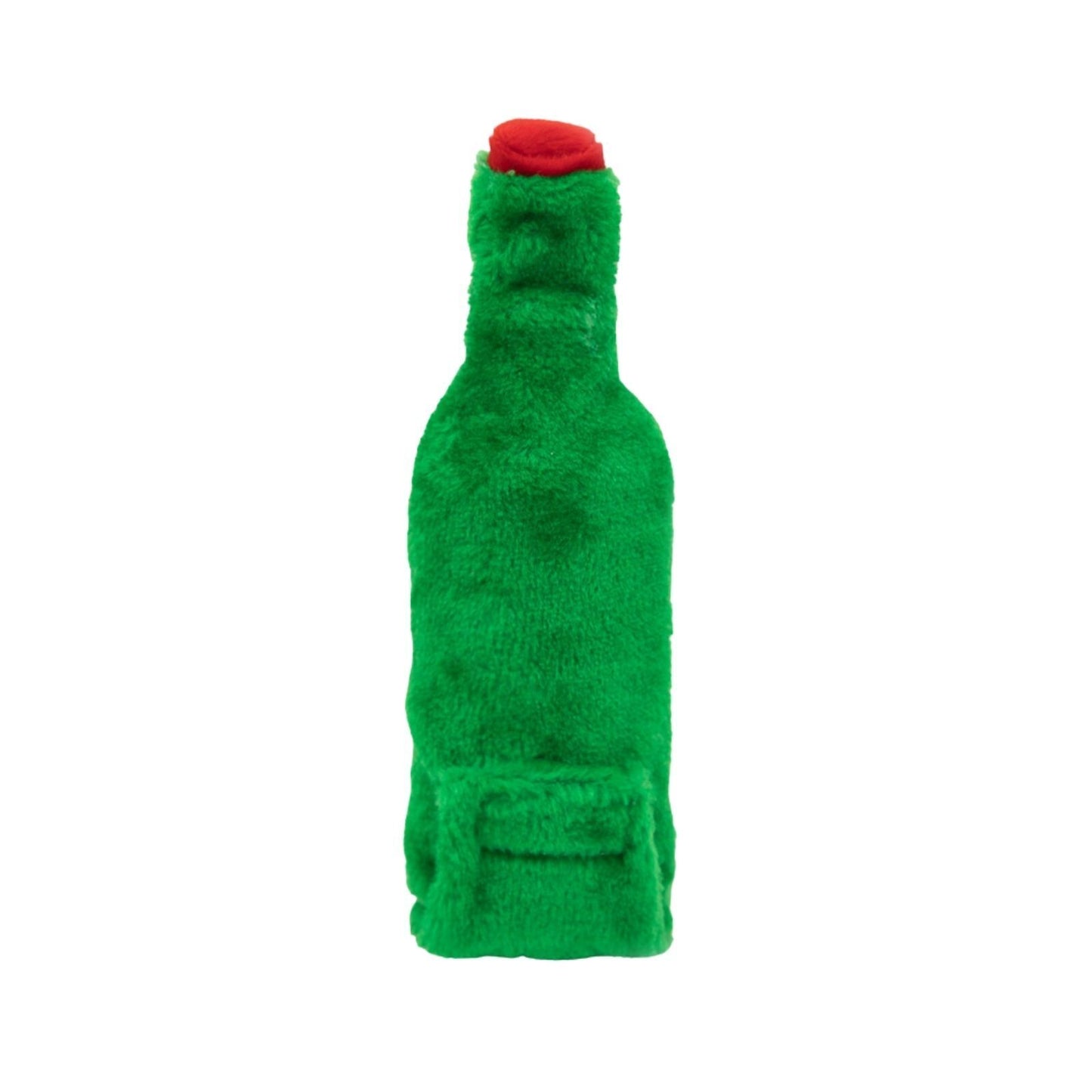 Zippy Paws Happy Hour Crusherz Bottle Crunch Dog Toy - Lager