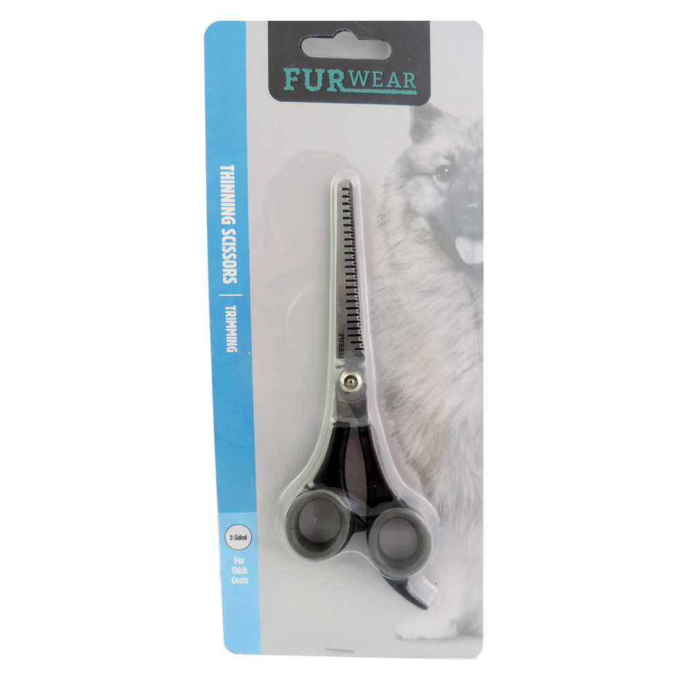 Furwear – Trimming – Thinning Scissors (2-Sided with Silicon Ring)