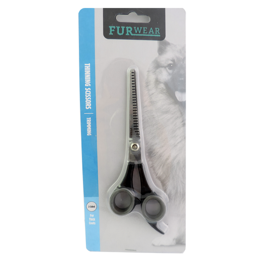 Furwear – Trimming – Thinning Scissors (2-Sided with Silicon Ring)