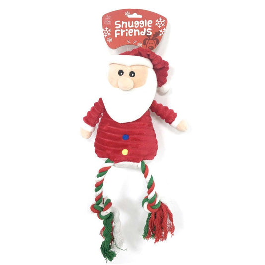 Snuggle Friends – Christmas Plush Santa – Rope Legs