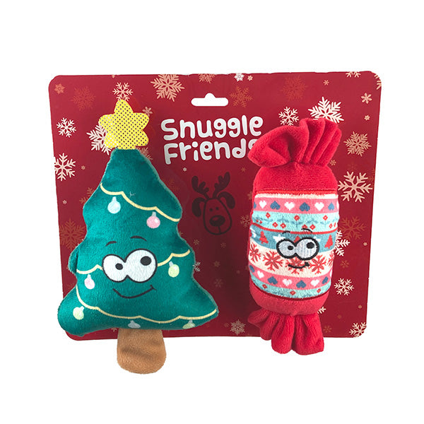 Snuggle Friends – Christmas Plush Candy & Tree Set