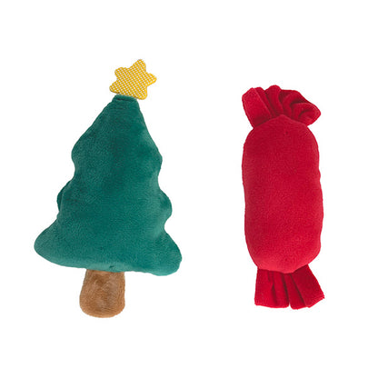 Snuggle Friends – Christmas Plush Candy & Tree Set