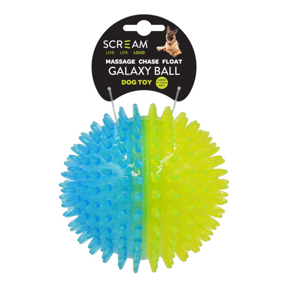 Scream – Galaxy Ball – Loud Green & Blue