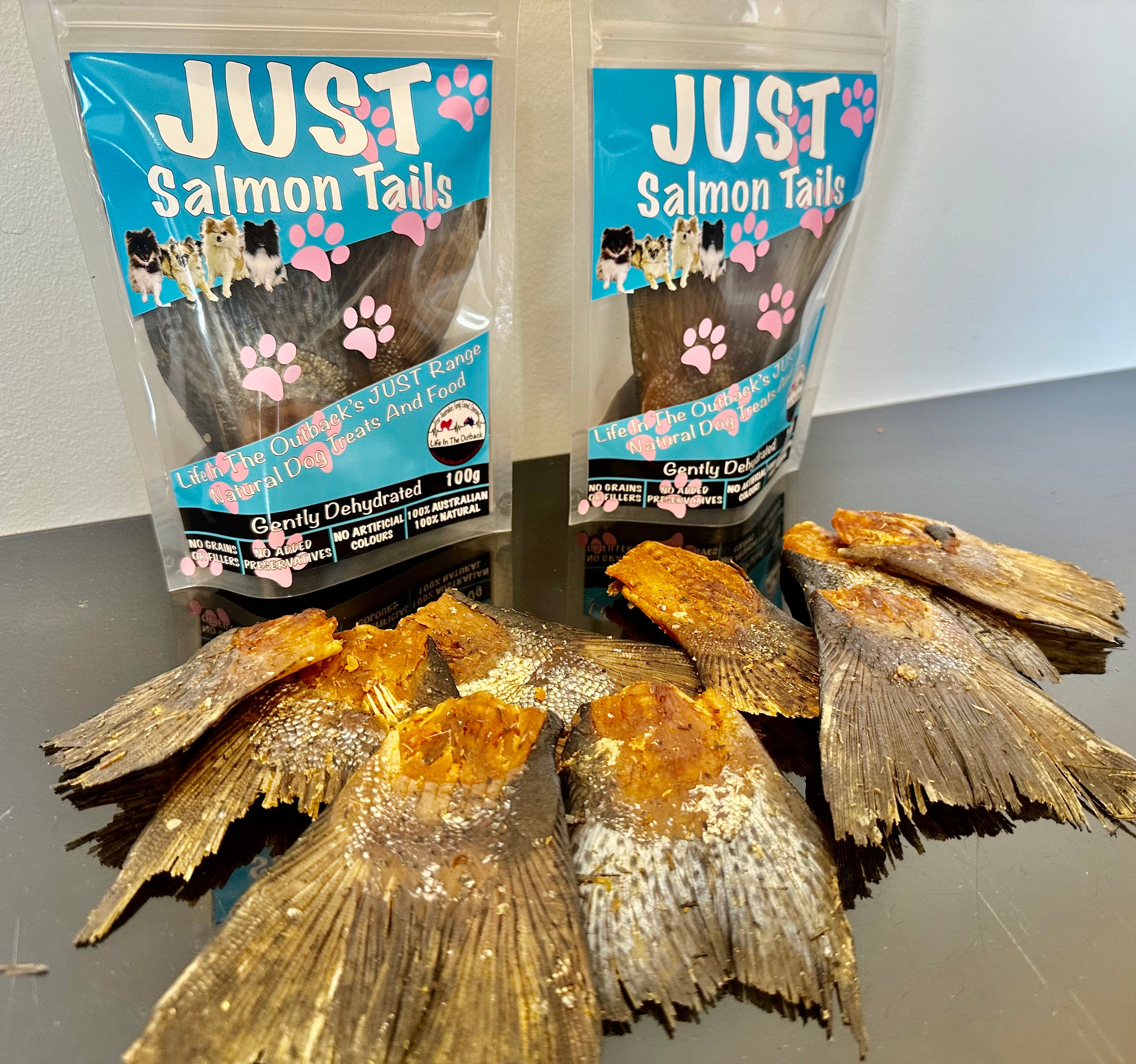 Just Salmon Tails