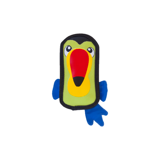 Outward Hound Fire Biterz Dog Toy - Toucan