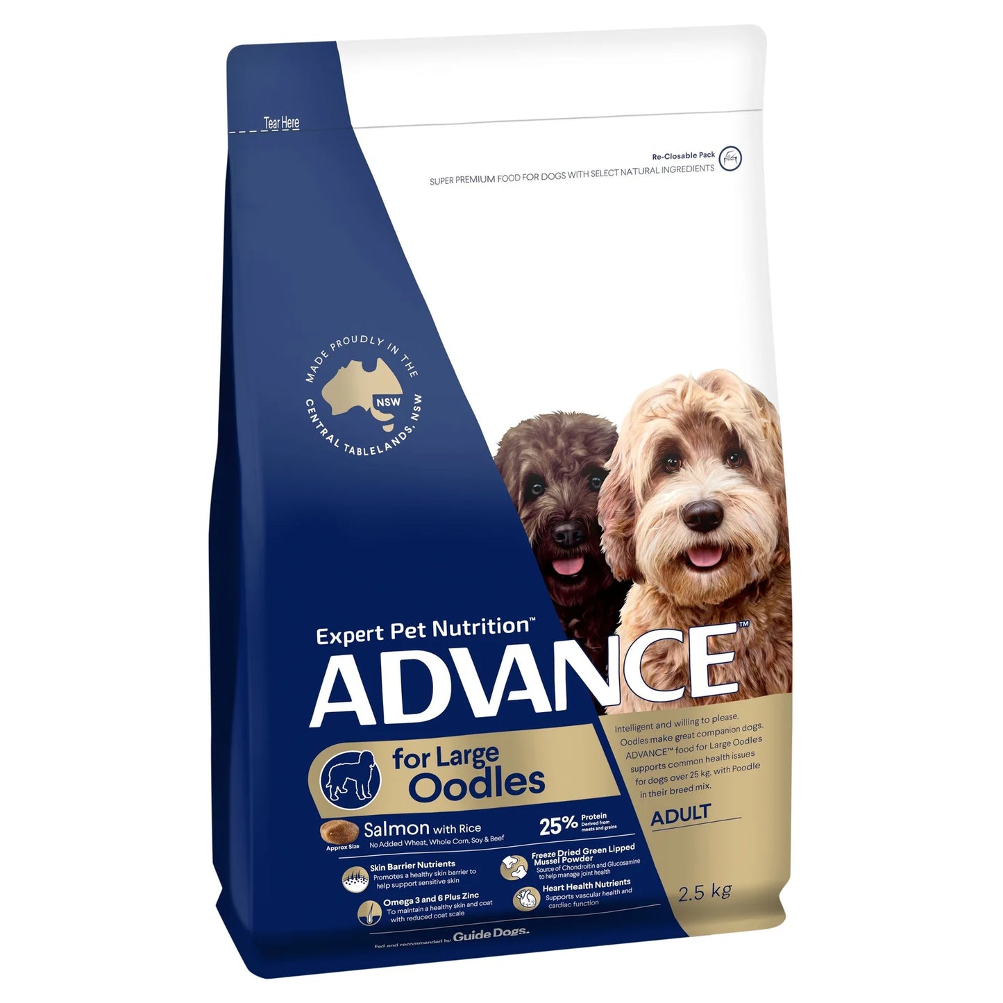 Advance - Adult Dog - Large Oodles - 2.5kg