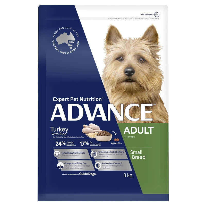 Advance – Adult Dog – Small Breed - Turkey - 8kg