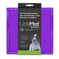 Lickimat Soother Original Slow Food Licking Mat for Cats & Dogs