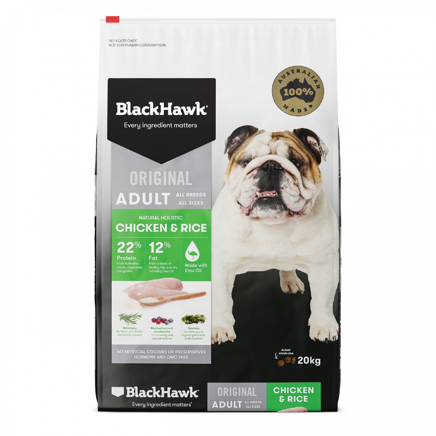 Black Hawk - Holistic - Adult Dog - Chicken & Rice