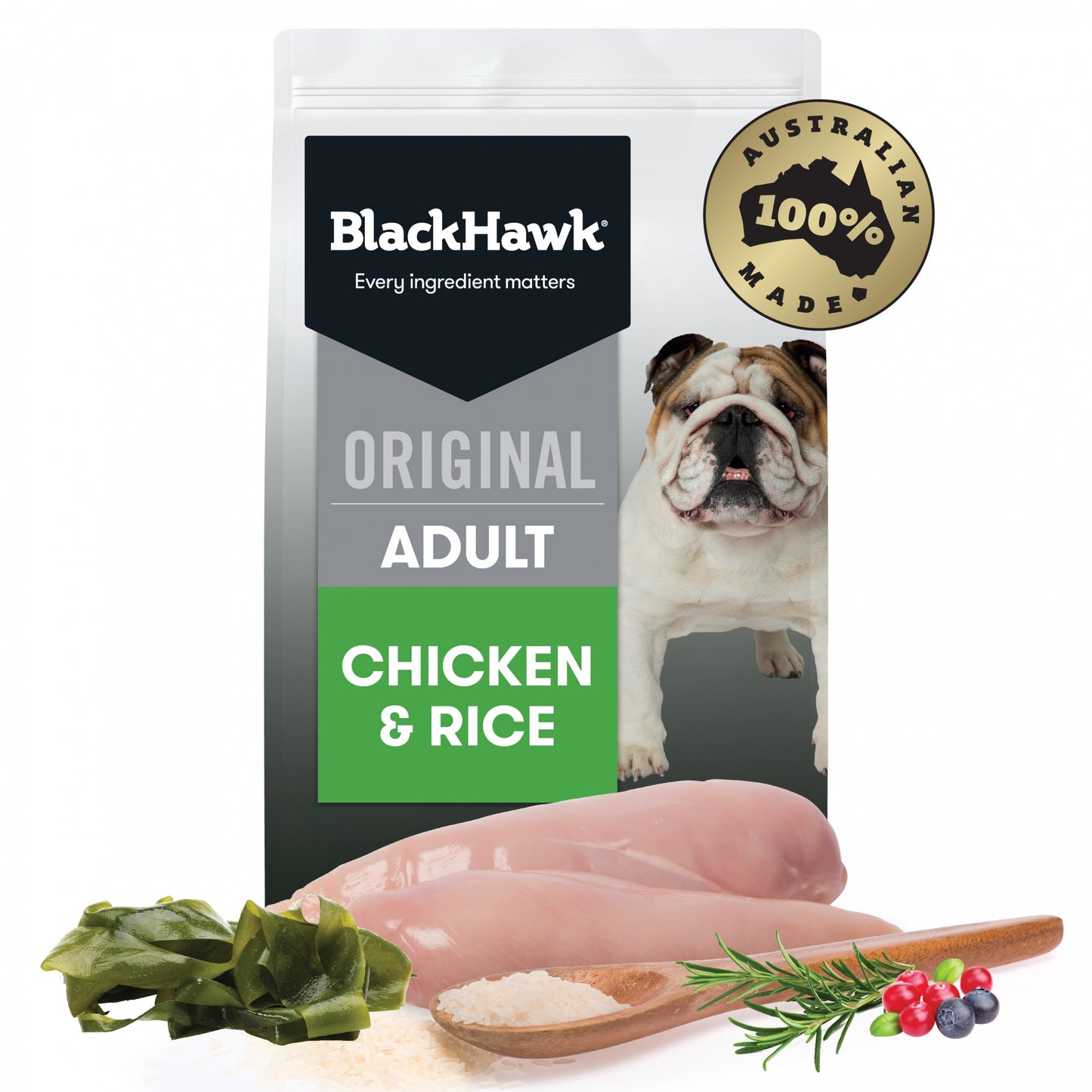 Black Hawk - Holistic - Adult Dog - Chicken & Rice