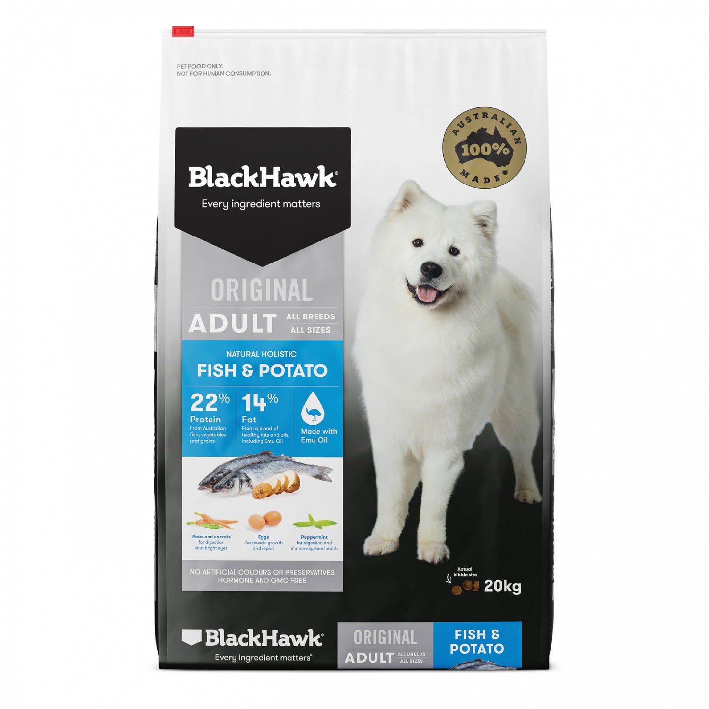 Black Hawk - Holistic - Adult Dog - Fish & Potato