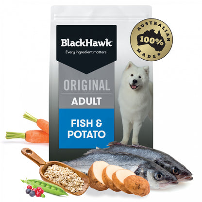 Black Hawk - Holistic - Adult Dog - Fish & Potato