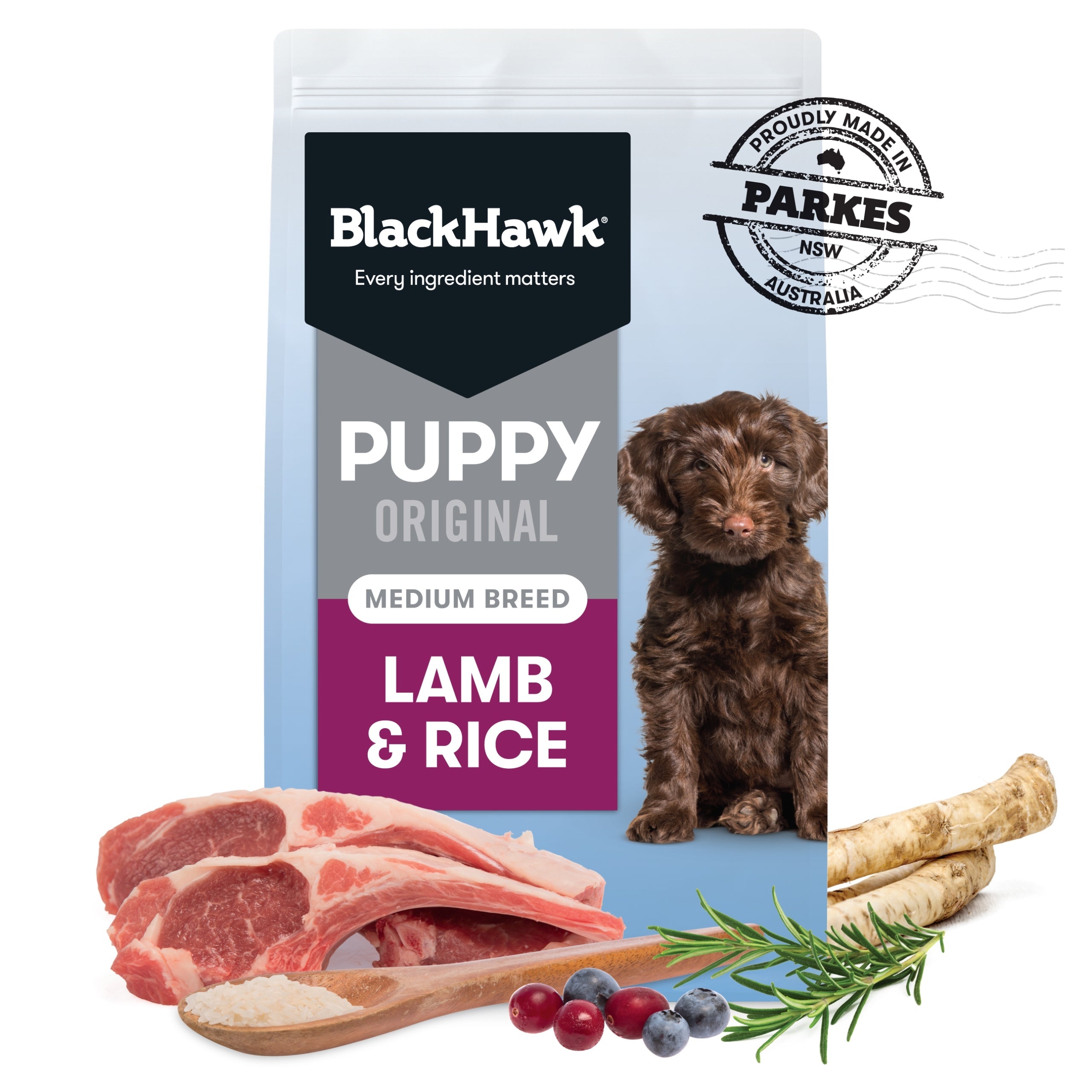 Blackhawk 20kg lamb and clearance rice