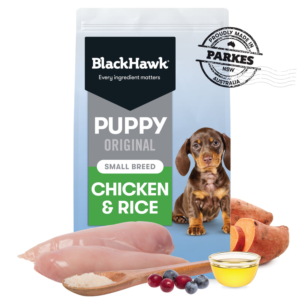 Black Hawk - Puppy - Small Breed - Chicken & Rice 3kg