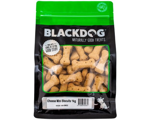 Black Dog – Oven Baked *Mini* Biscuits – 1kg