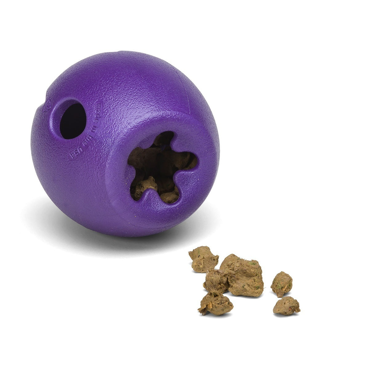 Large ViewLarge View West Paw Rumbl Treat Dispensing Dog Toy - Guaranteed Tough