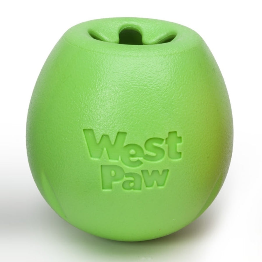 Large ViewLarge View West Paw Rumbl Treat Dispensing Dog Toy - Guaranteed Tough