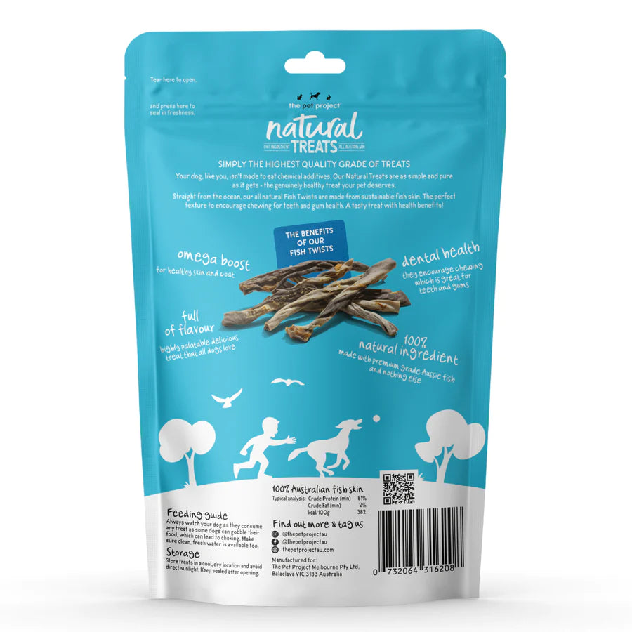 The Pet Project – Natural Treats – Fish Twists