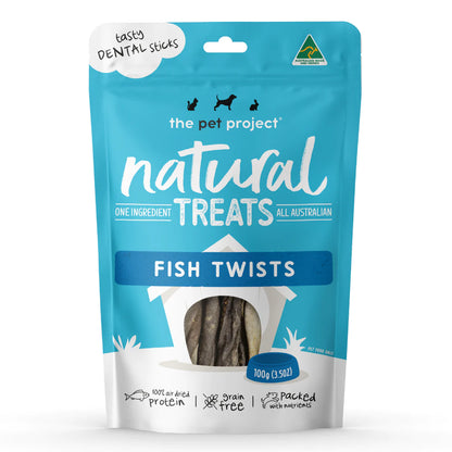 The Pet Project – Natural Treats – Fish Twists