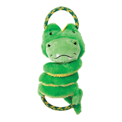 Outward Hound Springys Plush Fetch Dog Toy - Gator