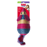 2 x KONG Wrangler Scratch Mouse Rope Cat Toy