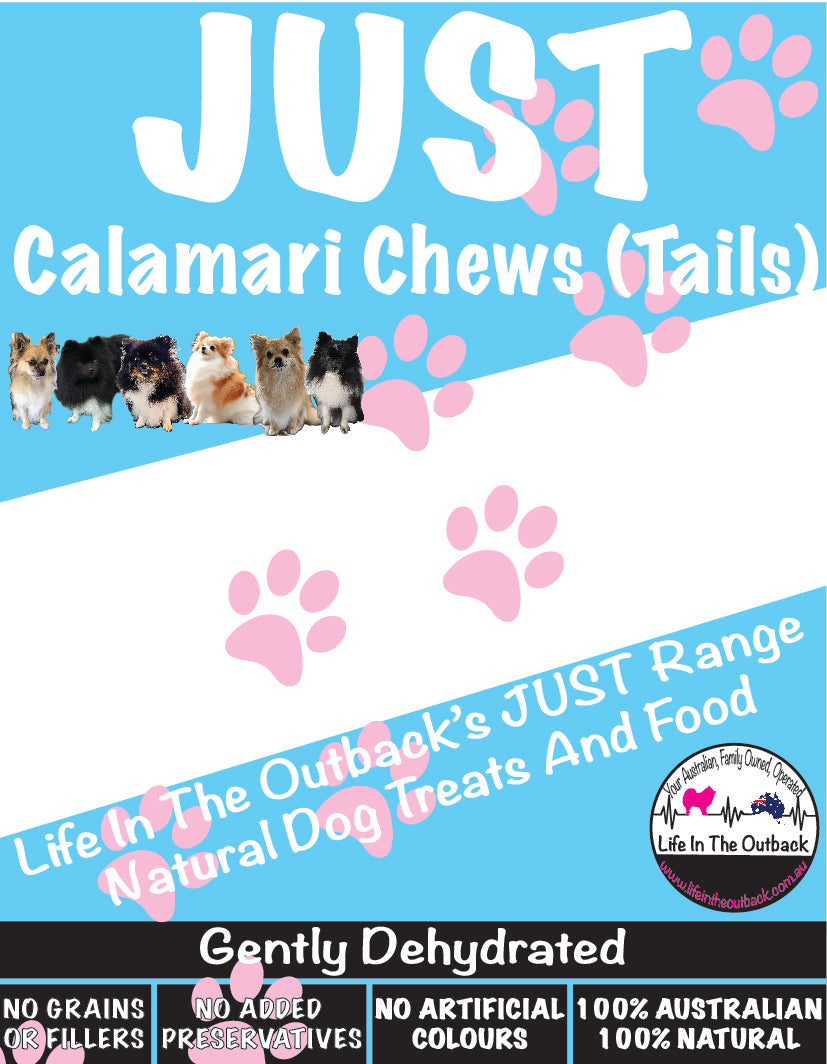 Just Calamari Chews (Tails)