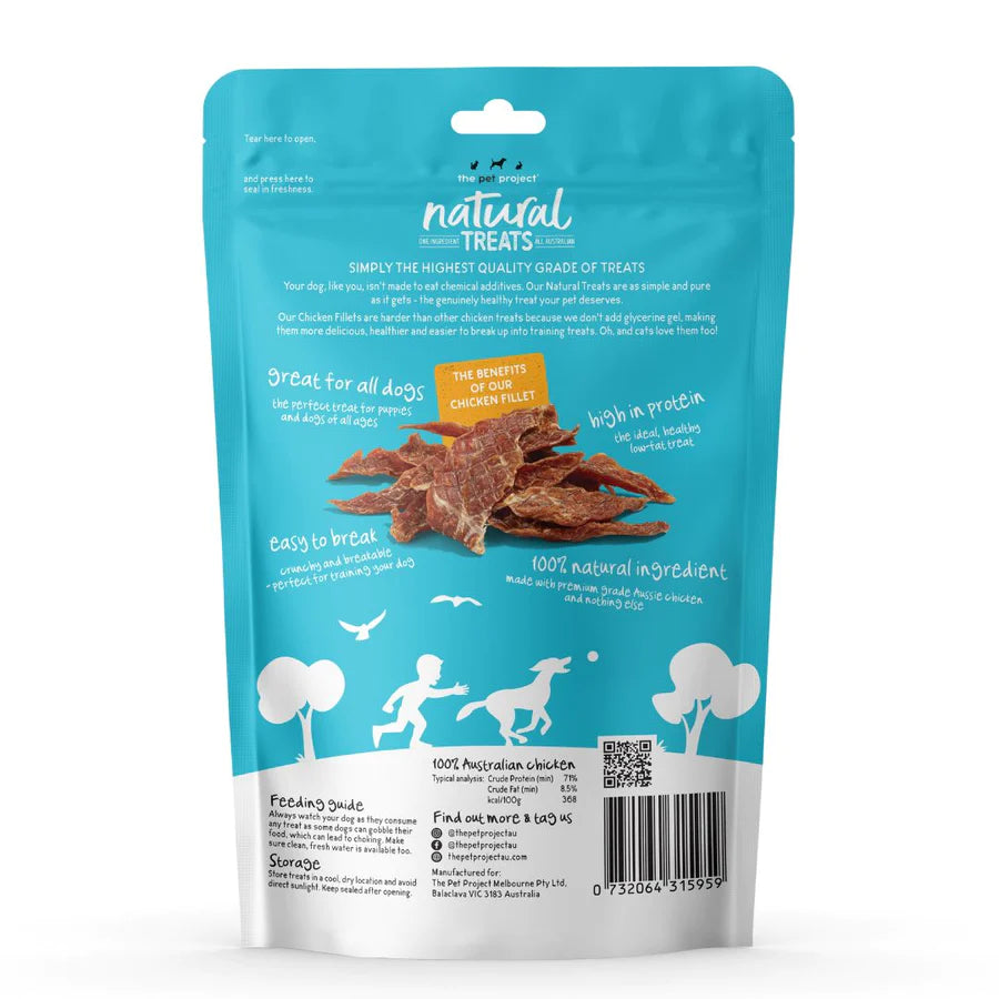 The Pet Project – Natural Treats – Chicken Fillet