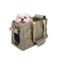 Ibiyaya Canvas Pet Carrier Tote for Cats & Dogs - Light Green