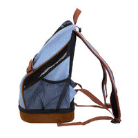 Ibiyaya Denim Fun Lightweight Pet Backpack