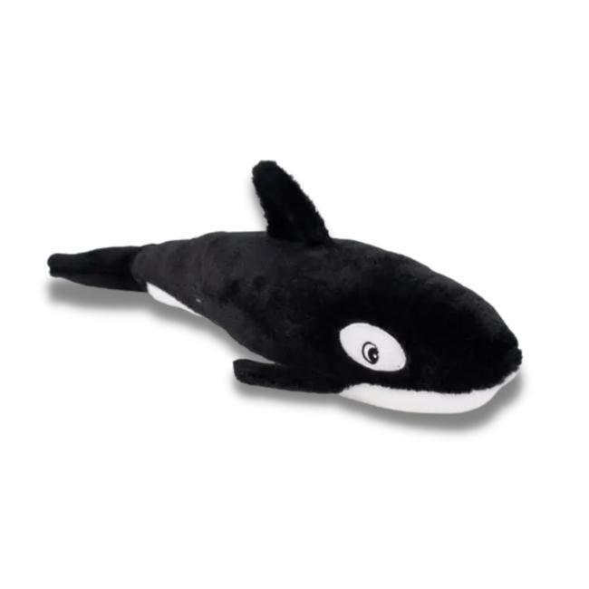 Zippy Paws Plush Squeaky Jigglerz Dog Toy - Killer Whale