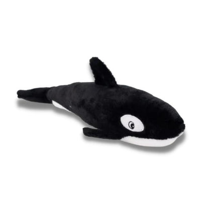 Zippy Paws Plush Squeaky Jigglerz Dog Toy - Killer Whale