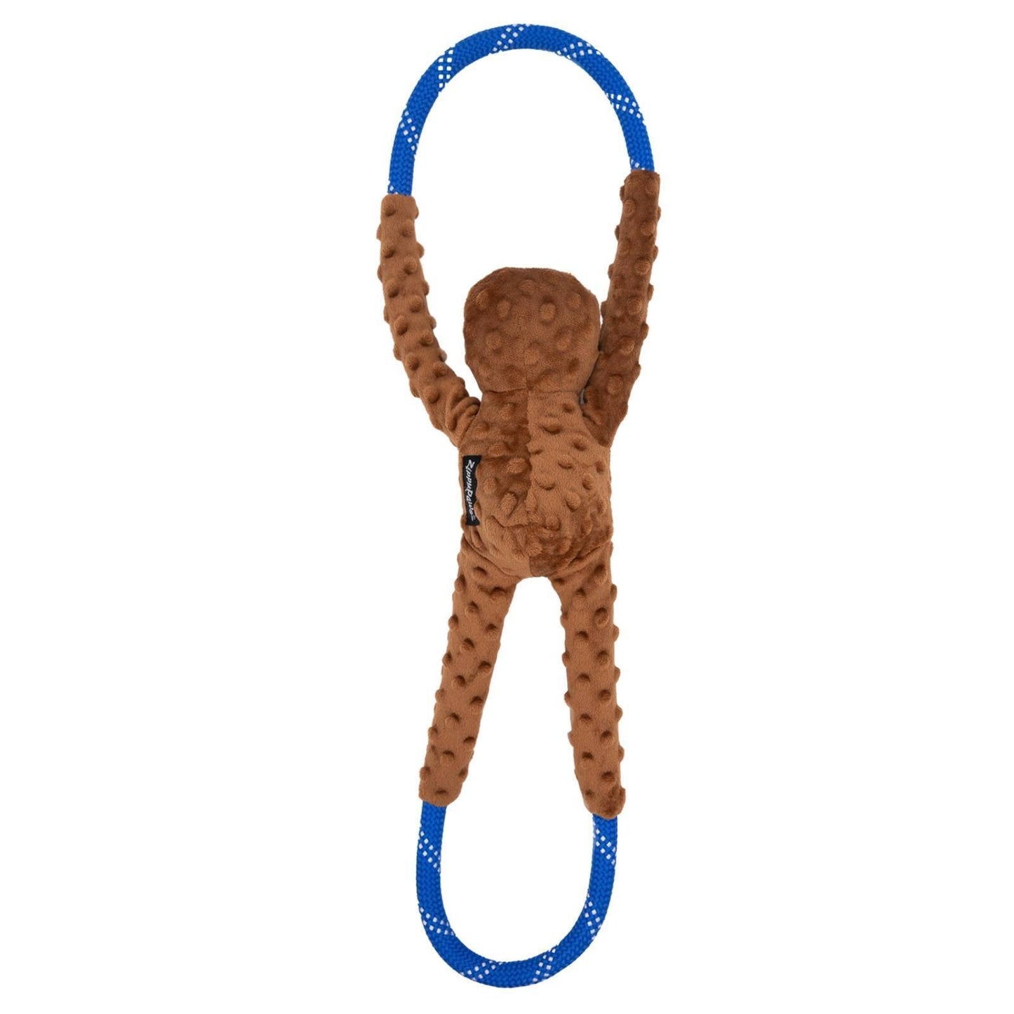 Zippy Paws RopeTugz Squeaker Dog Toy with Rope - Sloth