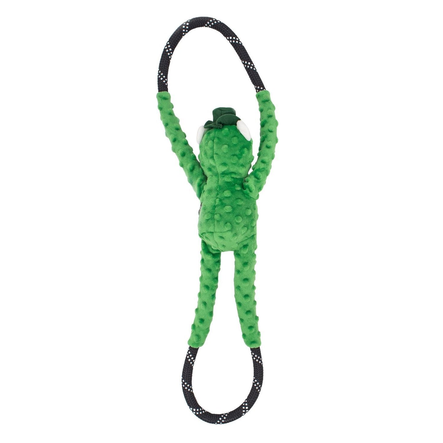 Zippy Paws St. Patrick's RopeTugz Interactive Dog Toy - Lucky Bear