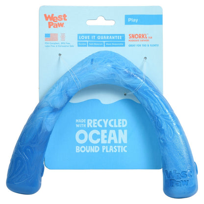 West Paw Seaflex Recycled Plastic Tug Dog Toy - Snorkl