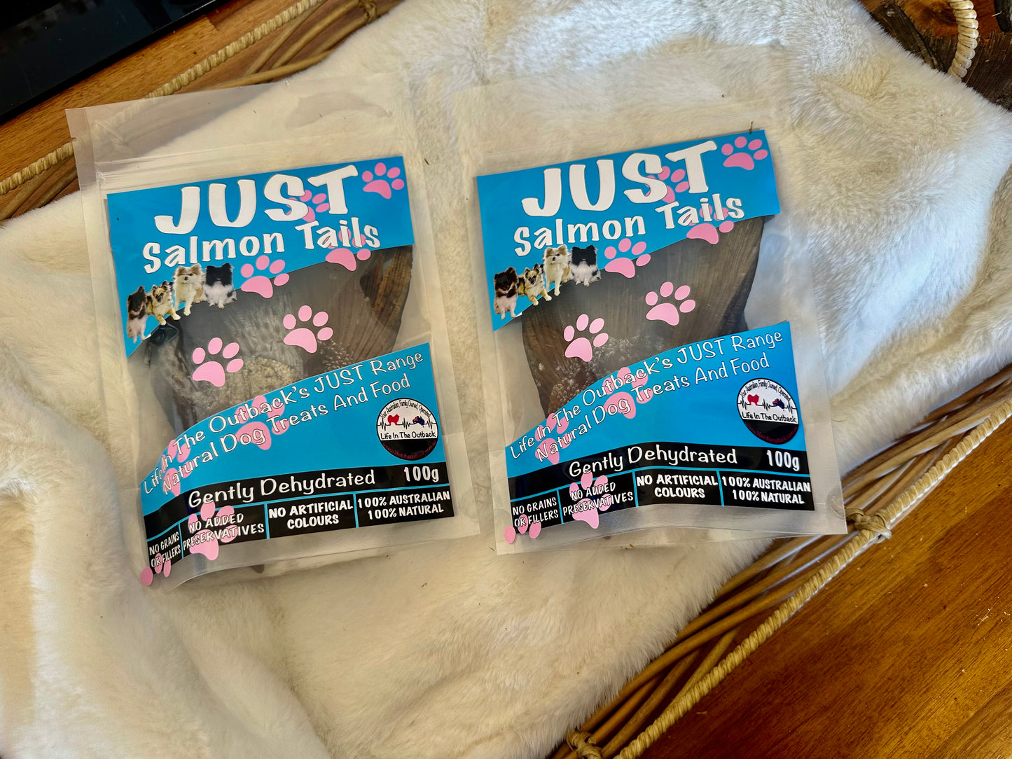 Just Salmon Tails