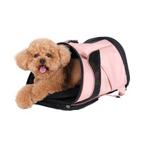 Ibiyaya Ultralight Backpack Pet Carrier - Coral Pink