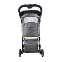 Ibiyaya Cloud 9 Pet Stroller for Cats & Dogs up to 20kg - Mustard Yellow