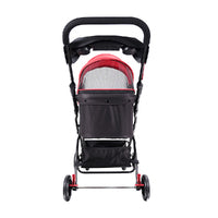 Ibiyaya Easy Strolling Pet Buggy for Cats & Dogs up to 20kg - Rouge Red