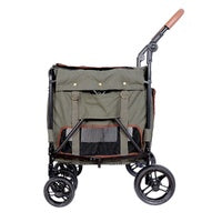 Ibiyaya Gentle Giant Dual Entry Pet Wagon for Dogs up to 25kg - Army Green