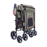 Ibiyaya Gentle Giant Dual Entry Pet Wagon for Dogs up to 25kg - Army Green