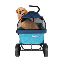 Ibiyaya Noah All-Around Beach Wagon for Pets - Pacific Blue