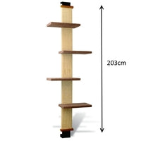 SmartCat Over-the-door Cat Climber Scratch Tower