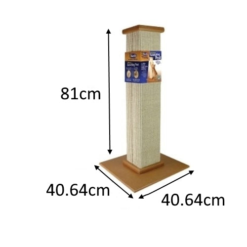 SmartCat Ultimate Heavy-Duty Sisal Cat Scratch Post